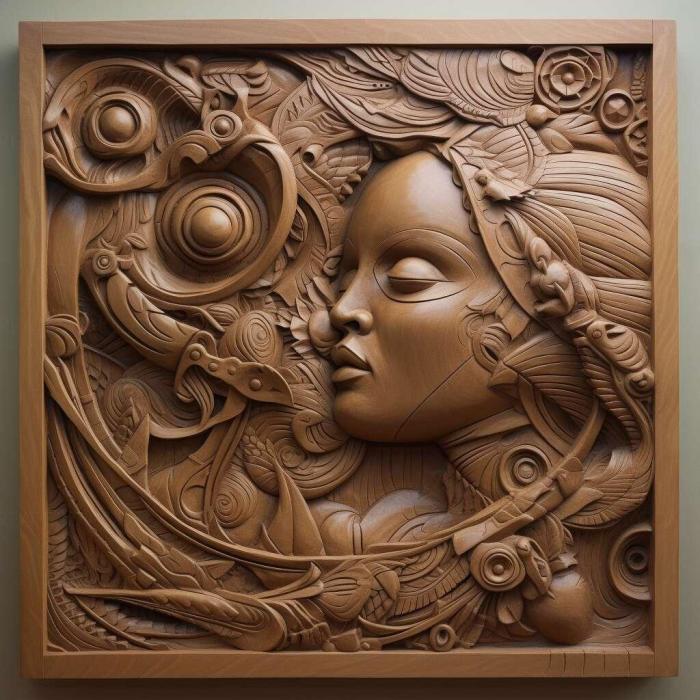 نموذج ثلاثي الأبعاد لآلة CNC 3D Art 